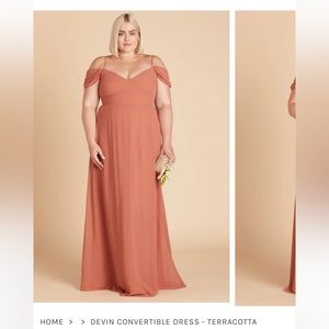 Birdy Grey Devin Convertible Dress - Terracotta